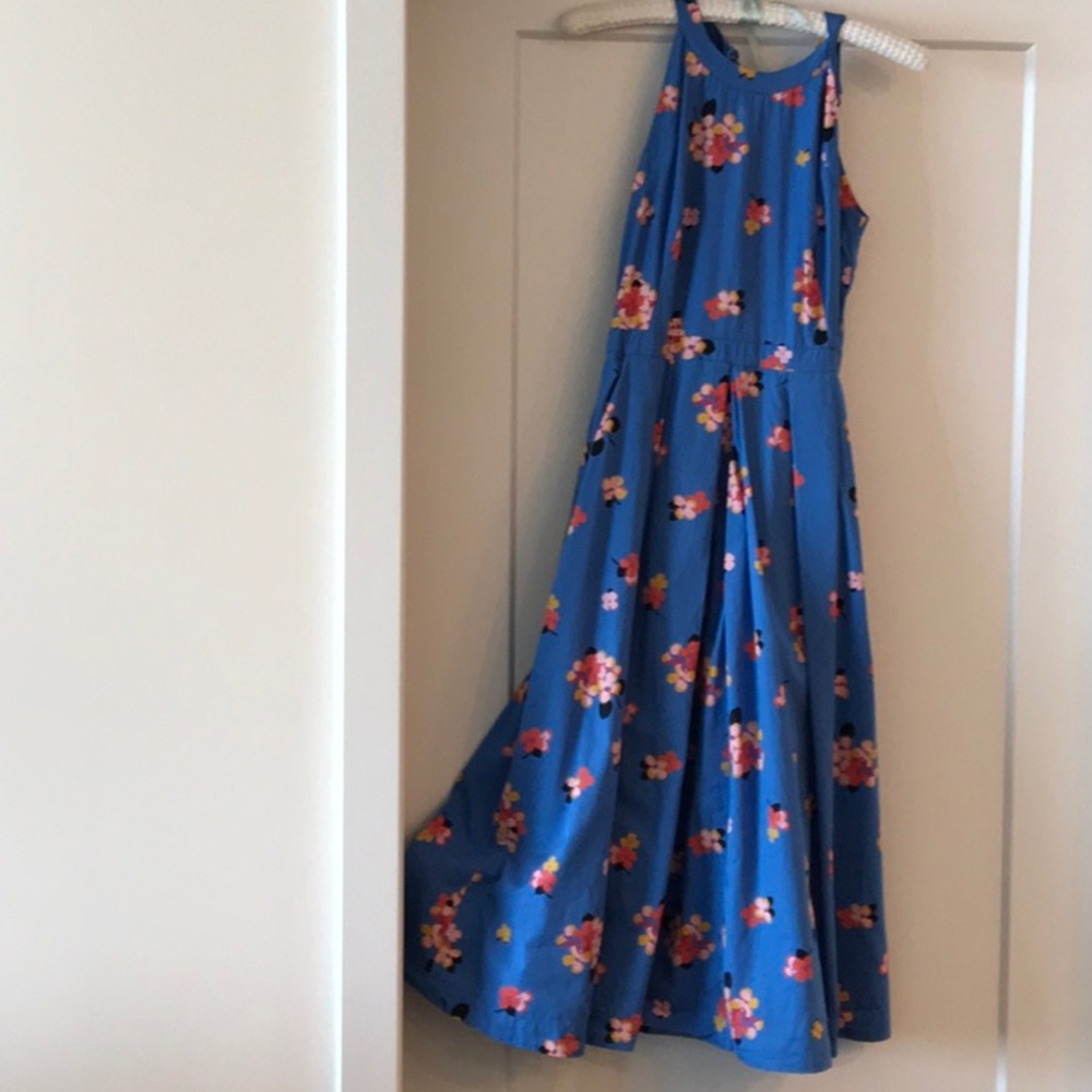 Cotton midi dress